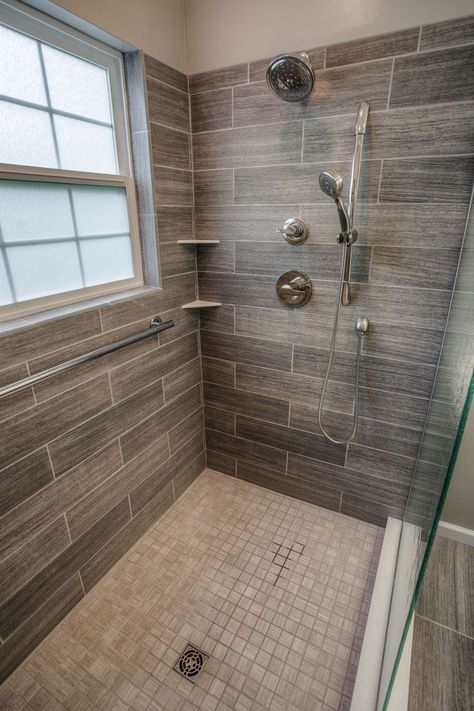 best 25 contemporary shower ideas on pinterest master bathroom in tiled shower designs Tiled Shower Designs Shower Makeover, Makeover Kamar Mandi, Farmhouse Bathroom Remodel, Farmhouse Shower, Tile Remodel, Bathroom Shower Tile, Bathroom Remodel Shower, Bathroom Redo, Shower Remodel