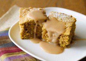 Pumpkin Salted Caramel Blondies Salted Caramel Blondies Recipe, Caramel Blondies, Caramel Blondie, Pumpkin Caramel, Sukkot, Pumpkin Dessert, How Sweet Eats, Sweets Treats, Pumpkin Recipes