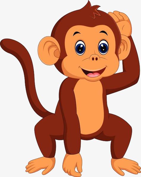 Monkey Images, Cartoon Baby Animals, Monkey Cartoon, Monkey Drawing, Monkey Animal, Cartoons Characters, Monkey Illustration, Characters Cartoon