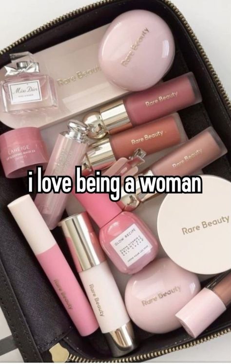 Love Makeup Quotes, I Love Being A Woman, Love Being A Woman, Being A Woman, Makeup Quotes, Careless Whisper, Pink Girly Things, Girly Quotes, I Love Makeup