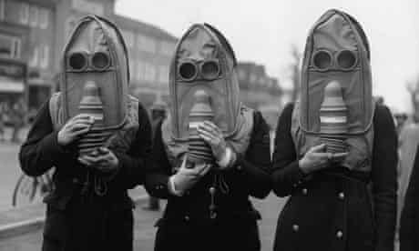 Grenadier Guards, Gas Masks, London Zoo, Air Raid, Historical Moments, Garage Ideas, History Photos, Gas Mask, Woman Standing