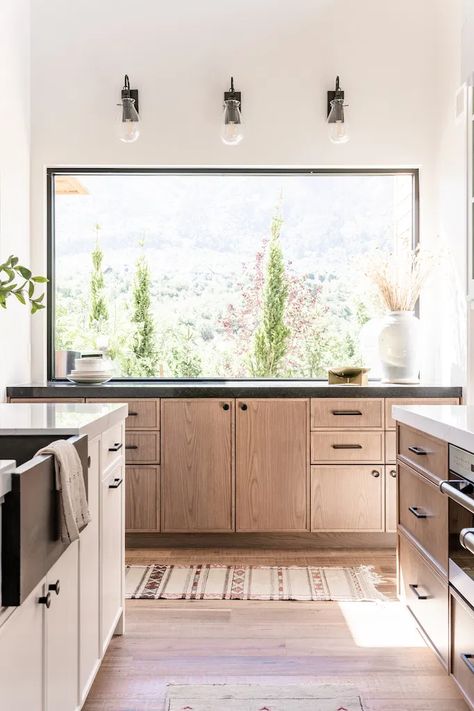 Kitchenspagesepsitename%% Picture Windows In Kitchen, Picture Window Over Sink, Picture Windows Kitchen, Picture Window In Kitchen, Kitchen Picture Window Over Sink, Kitchen All Windows, Kitchen With Picture Window, Black Kitchen Windows, Under Window Garden