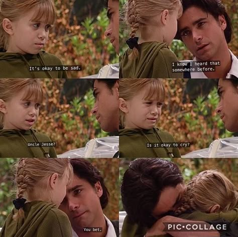 Jesse and Michelle. <3 Full House Michelle And Jesse, Jessie And Michelle, Full House Edits, Uncle Jesse And Michelle, Jesse And Michelle, Full House Videos, Full House Show, Full House Funny, Old Disney Channel Shows