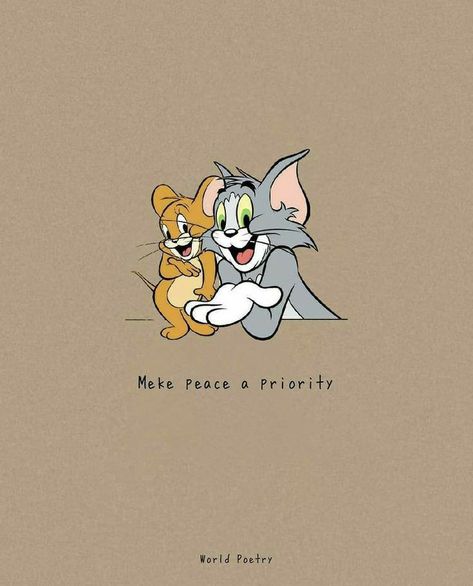 Tom And Jerry Quotes, Quote Illustration, Jerry Cartoon, Tiny Quotes, Magical Quotes, Sassy Wallpaper, Instagram Picture Quotes, Strong Mind Quotes, Soothing Quotes