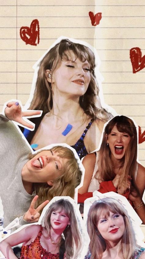 25 Iconic Taylor Swift Hairstyles (Detailed Gallery) | 20+ Aesthetic Taylor Swift Inspired Hairstyles To Try Taylor Swift Collage Wallpaper, Blonde Ringlets, Taylor Swift Hairstyles, Brunette Looks, Iconic Taylor Swift, Taylor Swift Collage, Concert Hair, Iconic Hairstyles, Hair Evolution