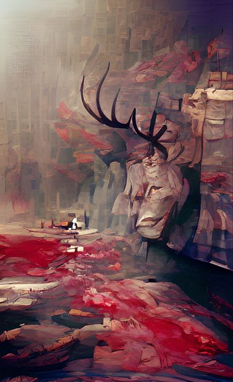 Hannibal Art Wallpaper, Hannibal Wallpaper, Hannibal Art, Hannibal Tv Show, Tv Wallpaper, Music Painting, Art Wallpaper, Tv, Quick Saves