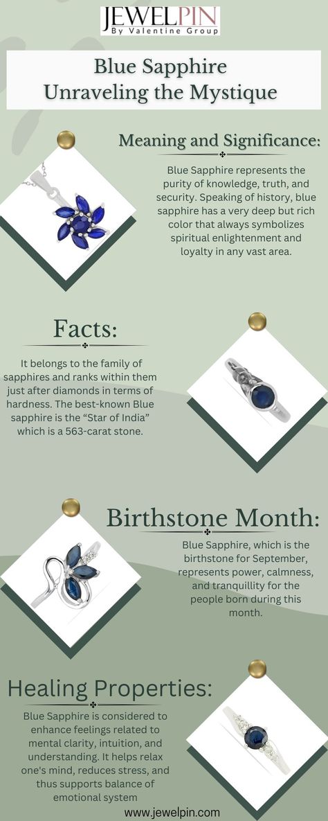 Blue Sapphire Gemstone Jewellery: Unraveling the Mystique Sapphire Jewellery, Blue Sapphire Jewelry, Blue Sapphire Gemstone, Power Colors, Silver Gemstone Jewelry, Gemstone Jewellery, Mental Clarity, Use Case, Sapphire Jewelry