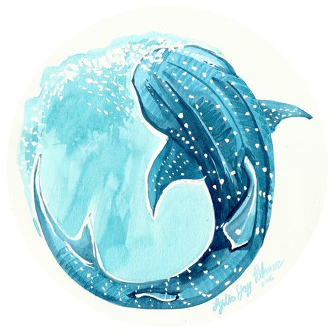 Shark Week, Whale Shark, The Ocean, Bubbles, Swimming, I Love, Water, Blue, Art