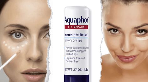 The Aquaphor Hack: Does This Drugstore Find Really Fight Wrinkles Aquaphor On Face, Aquaphor Uses Face, Aquaphor Aesthetic, Aquaphor Uses, Chocolate Haystacks, Very Dry Lips, Eye Tricks, Healing Balm, Under Eye Concealer