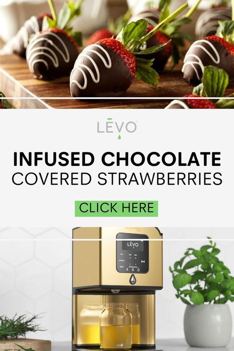 LEVO Infused Chocolate Covered Berries Recipe Levo 2 Oil Infuser Recipes, Levo 2 Recipes, Levo Oil Infuser Recipes, Levo Recipes, Infused Chocolate Covered Strawberries, Thc Recipes, Oil Infuser, Infused Oil Recipes, Infused Recipes