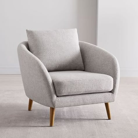 Cozy Swivel Chair | west elm Sofa Santai, Oversized Furniture, Hal Decor, Elegant Chair, Bedroom Chair, Living Room Diy, Arm Chairs, Room Chairs, Arm Chair