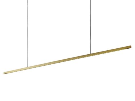 Rakumba Lighting Highline 2400 Suspension Lamp | Mohd Shop Elegant Branding, Suspension Design, Suspension Lamp, Lighting System, Lighting Collections, Lamp Design, Light Decorations, Solid Brass, Contemporary Design