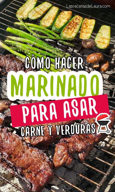 ¿CÓMO MARINAR CARNE Y VERDURAS PARA ASADOR? Receta Saludable Facil y rapida para toda la familia Carne Asada Recipes, Diner Ideas, Colombian Food, Mexico Food, Hispanic Food, Smoked Food Recipes, Carne Asada, Mexican Food Recipes Authentic, Healthy Eating Tips