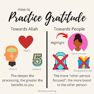 Muslim Parenting: How to Properly Practice Gratitude Muslim Parenting, Show Gratitude, Practice Gratitude, Focus On Yourself, Thank You Notes, Great Friends, We Need, Gratitude, Are You Happy