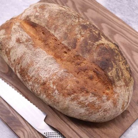 Water Bread, Portuguese Bread, Dough Scraper, Sandwich Bread, Crusty Bread, Instant Yeast, Bread Flour, White Bread, Tray Bakes