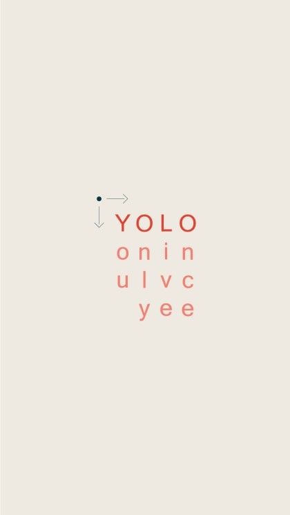 You Only Live Once You Only Live Once Quotes Wallpaper, You Only Live Once Wallpaper, You Only Live Once, You Only Live Once Tattoo, Yolo Tattoos, Chai Quotes, Text Tattoo, Only Live Once, Simple Wallpapers