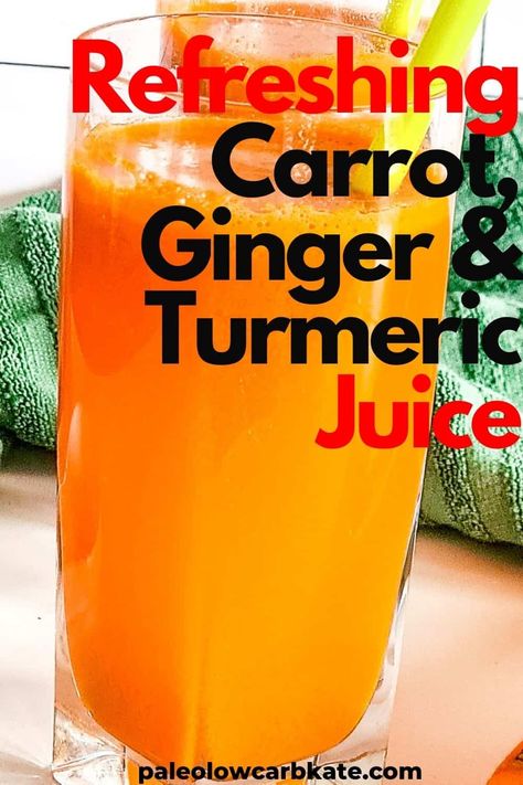 Juice With Tumeric, Carrot Tumeric Juice Recipe, Carrot Ginger Turmeric Juice, Jamaican Ginger Juice, Carrot Orange Ginger Juice, Grapefruit Juice Benefits, Ginger Shot Benefits, Ginger Juice Benefits, Benefits Of Carrots