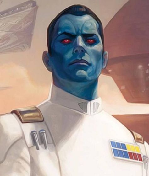 Thrawn Star Wars, Jedi Archives, Famous Villains, Admiral Thrawn, Star Wars Villains, Grand Admiral Thrawn, Drawing Challenges, Star Wars Canon, Sith Empire