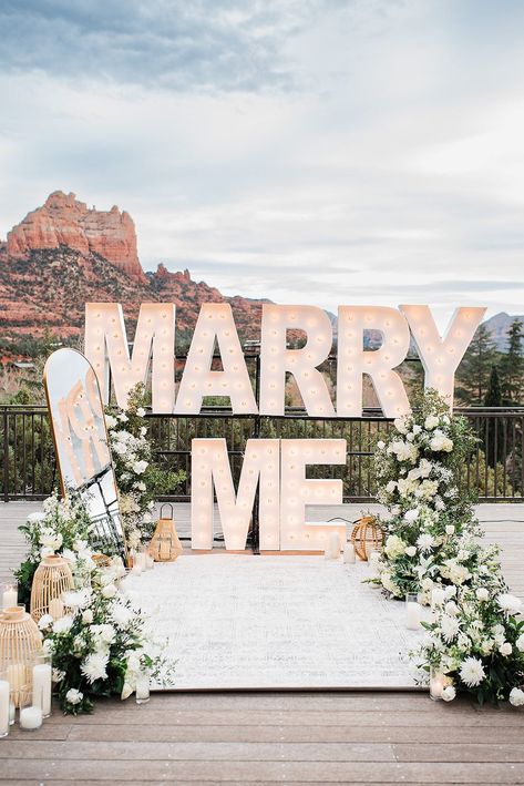 Wedding Affirmations, Concert Proposal, Sedona Proposal, Private Engagement Proposal, Proposal Setups, Proposal Ideas For Him, Proposal Backdrop, Private Proposal, Proposal Speech