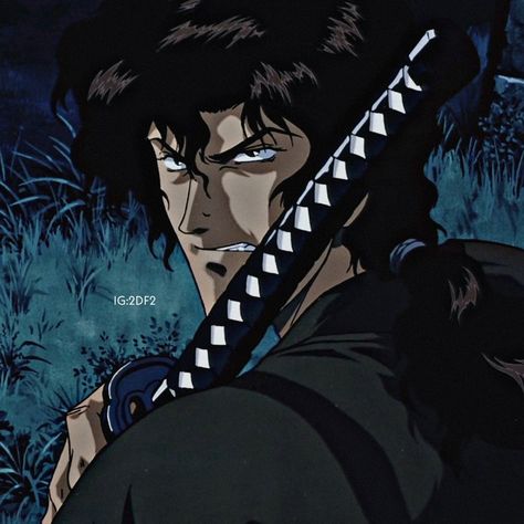 Jubei Kibagami, Anime Lightning, Ninja Scroll, Anime Ninja, Anime Japanese, 90s Anime, Art Characters, Profile Pics, Cute Art