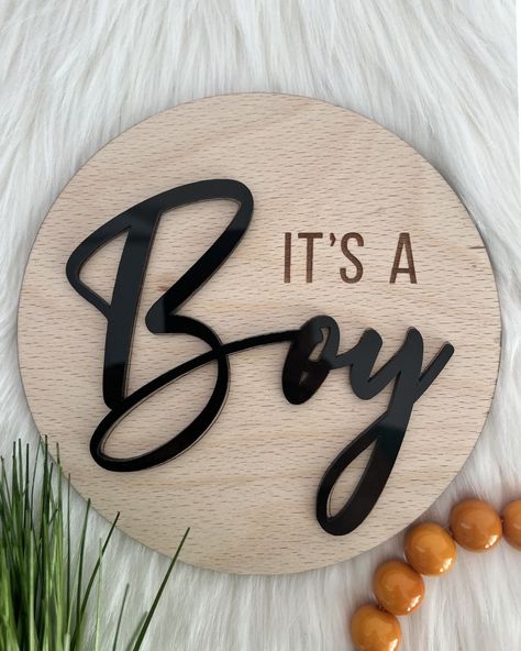 It’s A Boy, Birth Announcement Sign For Hospital, Baby Birth Announcement Sign, 2nd Pregnancy Announcements, Newborn Sign, Plywood Sign, Unique Gender Reveal, Gender Announcement, Gender Reveal Unique