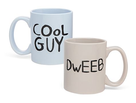 Adventure Time 20oz Cool Guy and Dweeb Mug Set Nerdy Decor, Jake Adventure Time, Nerd Chic, Popee The Performer, Cool Guy, Geek Games, Geek Decor, Little Miss Sunshine, Dear Daughter