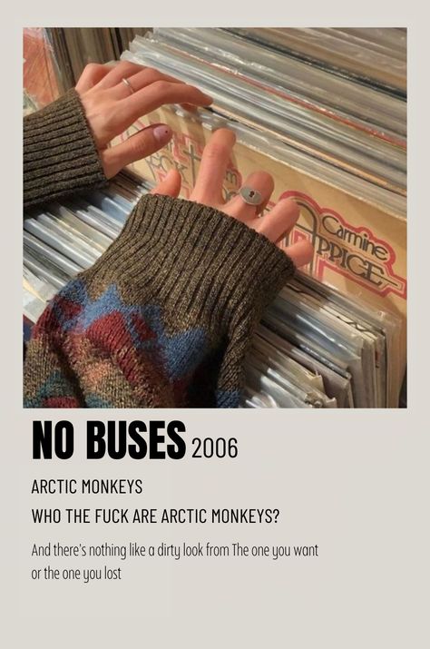 No Buses Arctic Monkeys, Music Poster Ideas, Monkey 3, Artic Monkeys, Music Album Cover, Pop Punk, Music Album, Arctic Monkeys, Minimalist Poster