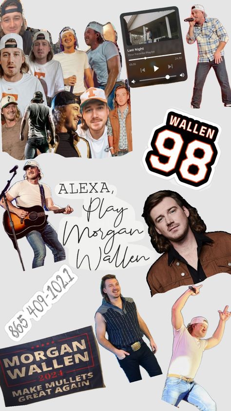 Morgan Wallen # make mullets great again Make Mullets Great Again, Morgan Wallen, Pins, Quick Saves