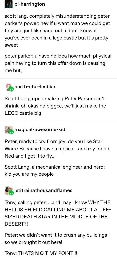 Avengers Humor, Marvel Headcanon, Funny Tumblr, Univers Marvel, Scott Lang, Funny Marvel Memes, Online Comics, Dc Memes, Dc Movies