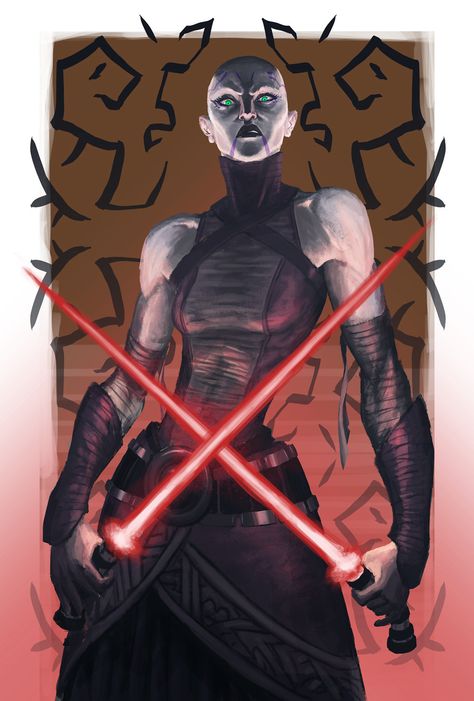 Assaj Ventress, Dark Jedi, Sith Lords, Asajj Ventress, Sith Empire, Star Wars Sith, Star Wars Character, Dark Side Star Wars, Bounty Hunters