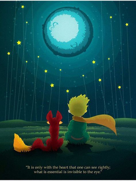 Unique The Little Prince Posters designed and sold by artists. Shop affordable wall art to hang in ... Prince Nursery, Prince Poster, Little Prince Quotes, Stars In The Night Sky, Prince Quotes, Little Prince, The Little Prince, The Night Sky, 그림 그리기