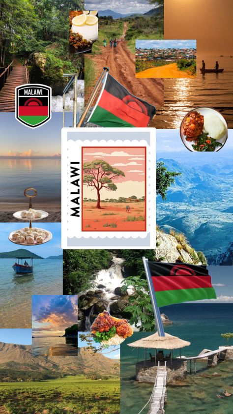 #collage #aesthetic #country #travel #viralpost #Malawi #MalawianFood #chickencurry #Zomba Zomba Malawi, Aesthetic Country, Dream Travel Destinations, African Countries, Viral Post, Dream Vacations, Madagascar, Aesthetic Wallpaper, Travel Dreams