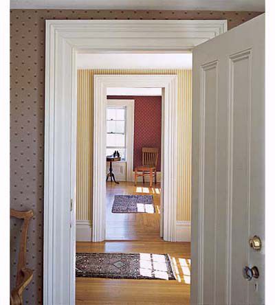 13 Easy Door Surround Profiles From Stock Molding - This Old House Door Moulding Ideas, Door Casing Ideas Moldings, Farmhouse Trim Moldings, Door Casing Ideas, Moulding Ideas, Beef Ideas, Farmhouse Trim, Door Moulding, Victorian Era Homes