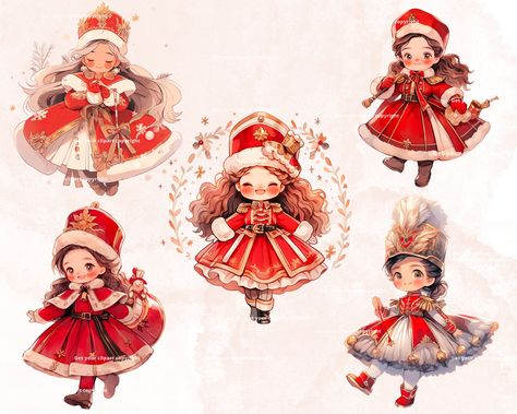 Nutcracker Clipart, Winter Clipart, Nutcracker Ornaments, Png Graphics, Girl Clipart, Png Transparent Background, Png Transparent, Nutcracker, Art Images