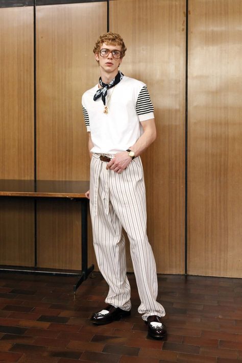 Sailor Outfit Mens, Mode Pastel, Summer Runway, Le Male, Men Fashion Show, Dapper Style, Mens Fashion Week, Milano Fashion Week, Runway Collection