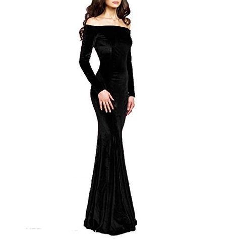 Velvet Evening Gown, Very Short Dress, Mermaid Evening Gown, Long Sleeve Prom, Formal Party Dress, Rockabilly Dress, Dress Order, Cap Dress, Black Velvet Dress