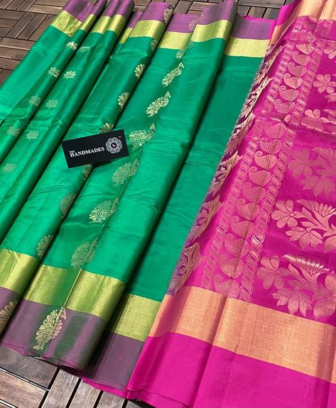 Beautiful SOFT LIGHT WEIGHT KANCHI PATTU Sarees with Zari Weaving Buttas along Contrast Border * Contrast Rich Zari Pallu * Contrast Plain Pure Blouse * With Silkmark Certified Price:4399+shipping To Buy, click here or Whatsapp image to chat directly with us: Whatsapp on+ 91 9502316419 For daily updates on our latest collections, follow us on FB page https://www.facebook.com/elegantfashionwearindia/ Instagram: https://www.instagram.com/elegantfashionwear/ Pinterest: https://pin.it/5Fp6x0t Note : Light Weight Pattu Sarees Latest, Kanchi Pattu Sarees, 1 Gram Gold Jewellery, Pattu Sarees, Fb Page, Queen Bees, Whatsapp Group, Soft Light, Soft Lighting