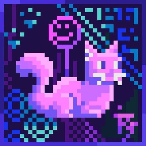 Neon Pixel Art, Cute Graffiti, Pixel Art Templates, Arte 8 Bits, Art Templates, Pixel Drawing, Pony Town, 8 Bits, Pixel Pattern