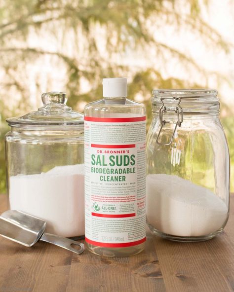 Diy Laundry Detergent Dr Bronners, Sals Suds Laundry Detergent, Sal Suds Laundry Detergent, Laundry Detergent With Castile Soap, Diy Laundry Detergent Liquid, Sal Suds, Laundry Detergent Liquid, Homemade Laundry Detergent Liquid, Organic Laundry Detergent