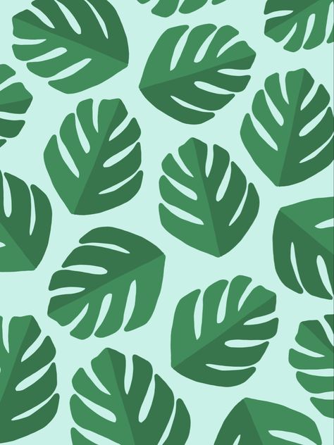 Monstera Leaf Quilt Pattern, Monstera Stencil Leaves, Jungle Leaf Pattern, Paint Swatch Art, Swatch Art, Monstera Leaf Pattern, Monstera Pattern, Minimal Plant, Abstract Monstera Leaf