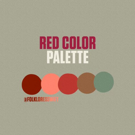 Red Color Palette, Red Colour Palette, Album Songs, Color Pallets, Red Color, Color Palette, Taylor Swift, Swift, Songs