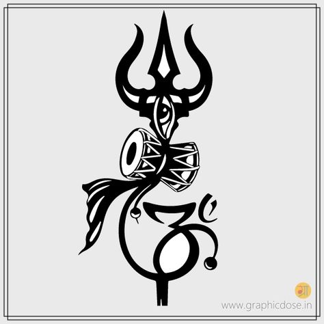 Shiva Sulam Tattoo Design, Shiv Logo Design, Shiv Ji Tattoo, Radha Photoshoot, Spiritual Drawing, Om Trishul Tattoo, Om Shiva, Hindu Tattoos, Delicate Tattoos For Women