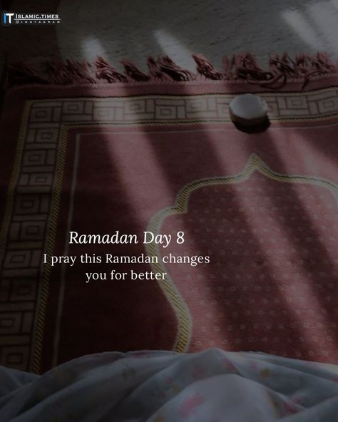 Ramadan Day 8 🤍🤍 . . . . . . . Photo credits to its respective owner #islamictimes ~ | Instagram Ramadan Day 8, Ramadan Day, Photo Credit, You Changed, Ramadan, On Instagram, Instagram