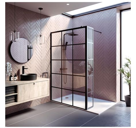 Wet Room Shower Screens, Grey Bathroom Furniture, Freestanding Bathroom Storage, Bathroom Shower Panels, Bathroom Mirror With Shelf, Black Bathroom Furniture, Wet Room Screens, Walk In Shower Enclosures, Wet Room Shower