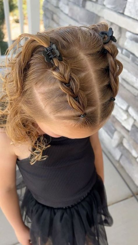 Hairstyle For Kids Long Hair, Hair Ideas For Short Hair Kids, Children's Hair Styles Kids, Cute Hairstyles Little Kids, Toddler Bun Hairstyles, Long Hair Toddler Girl Hairstyles, Cute Halloween Hairstyles For Kids, Hairstyles For Little Kids, Short Hair Styles Kids