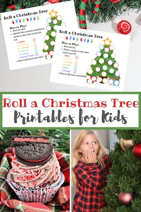 Need a quick Christmas activity for the kids? Roll a Christmas Tree is perfect with an easy version for preschoolers and a harder version for elementary school age! Download this game for the whole family to enjoy! Roll A Christmas Tree, Christmas Tree Game, Skittles Game, Outdoor Party Games, Christmas Activity, Christmas Activities For Kids, Christmas School, Kids Classroom, Preschool Christmas