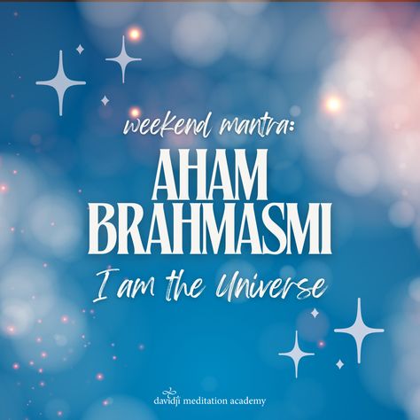 I invite you to take one of my favorite mantras into your weekend with you: ✨aham brahmasmi✨ Which means “I am the Universe”. You are nothing more, and nothing less. You are brilliant and perfect, just as you are. Remind yourself of this every time you feel less than, or lost, or hurt or angry or worried - or any of the emotions that we feel as humans that make us forget our wholeness. Always remember how much you are loved. Aham Brahmasmi, Baby!!!!! I Am The Universe, Aham Brahmasmi, Spiritual Stories, As Humans, The Emotions, You Are Loved, Guided Meditation, Always Remember, Photo Contest