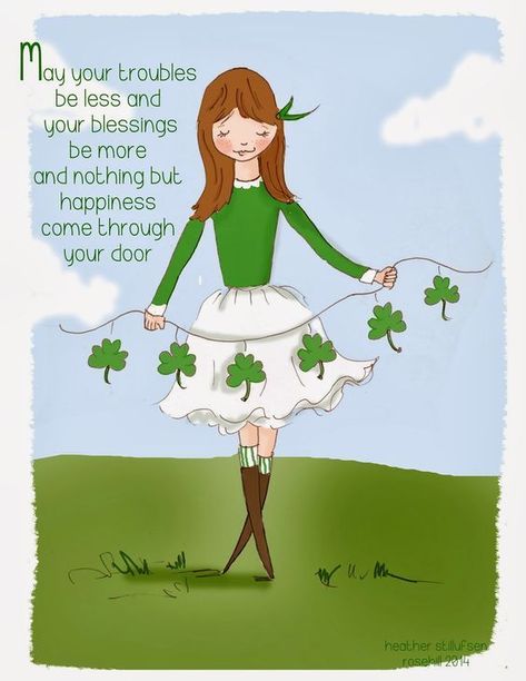 May Your Troubles Be Less And Your Blessings Be More Rose Hill Designs, Heather Stillufsen Quotes, Notting Hill Quotes, March Quotes, Heather Stillufsen, Irish Quotes, Rose Hill, Irish Blessing, Catholic Quotes