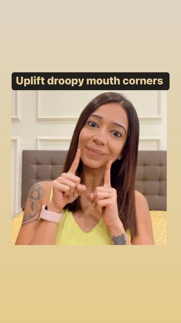 Droopy Mouth Corners, Downward Smile, Downturned Mouth, Fascia Massage, Skin Tightening Treatments, Natural Face Lift, Simple Exercise, Face Exercises, Face Yoga