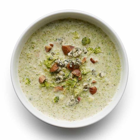 How to make broccoli and stilton soup – recipe | Food | The Guardian Stilton Recipes, Broccoli And Stilton Soup, Stilton Soup, How To Make Broccoli, Bread Sauce, Blue C, Vegetarian Dinners, Hot Soup, Soft Cheese